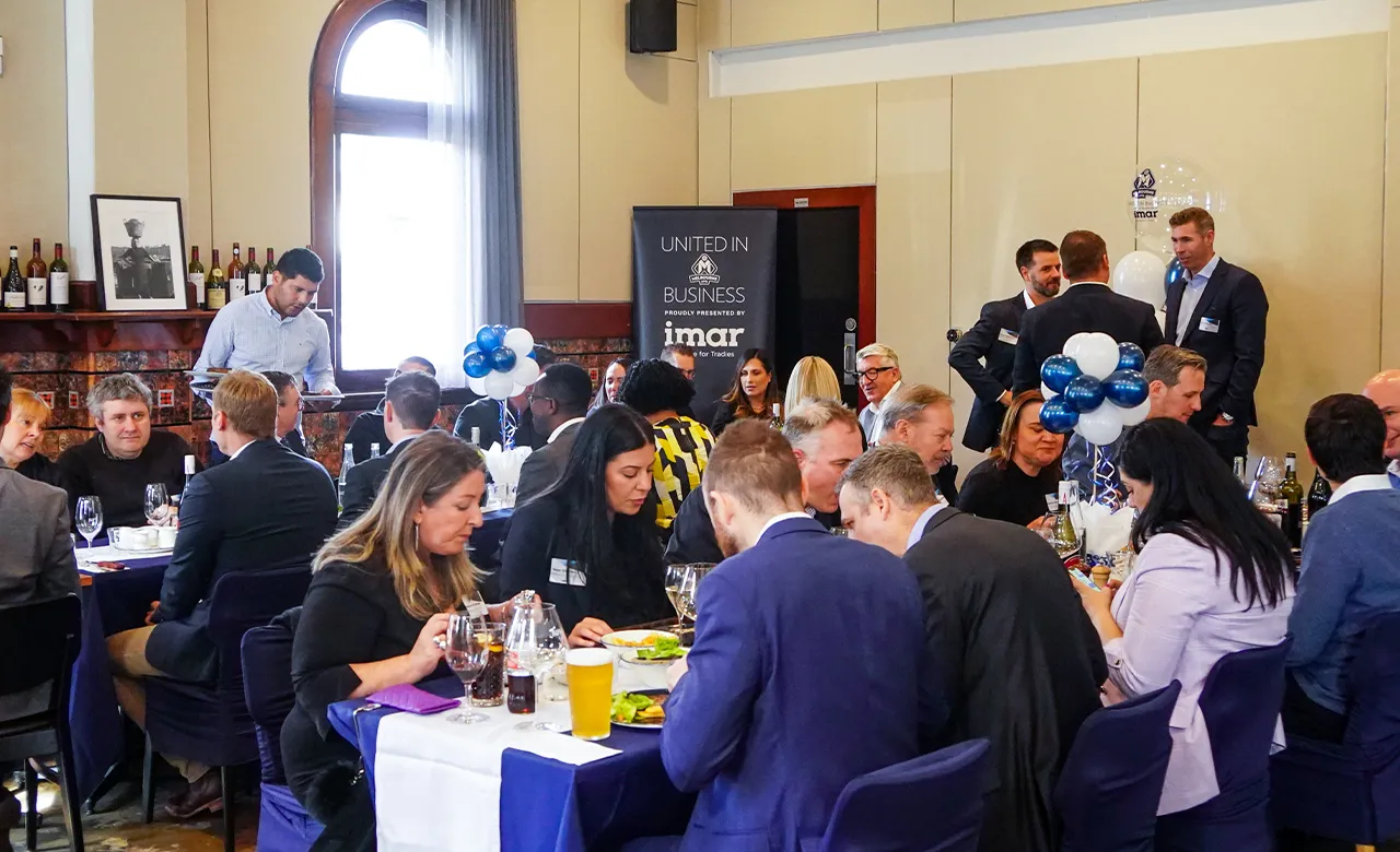 UIB members come together for networking lunch