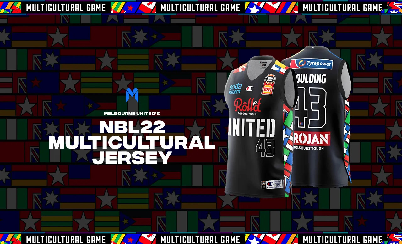 Melbourne United unveil 2022 Multicultural jersey