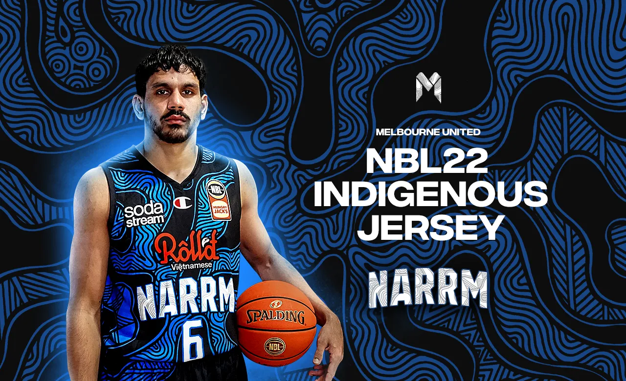 Melbourne United unveil NBL22 Indigenous Jersey