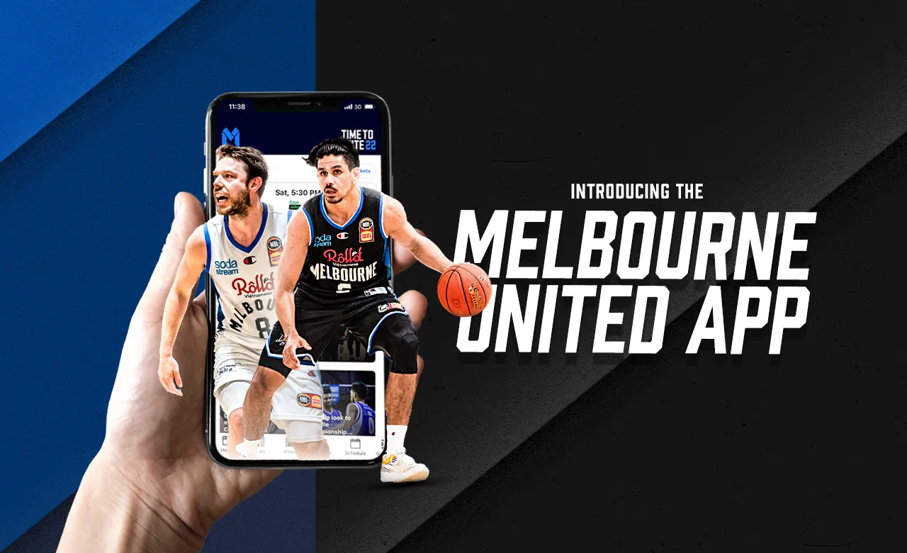Introducing the NEW Melbourne United App