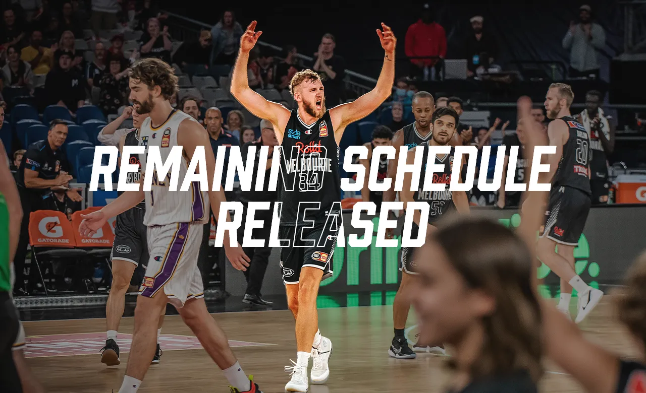 Remainder of NBL21 Schedule released; Melbourne fans set for flurry of basketball