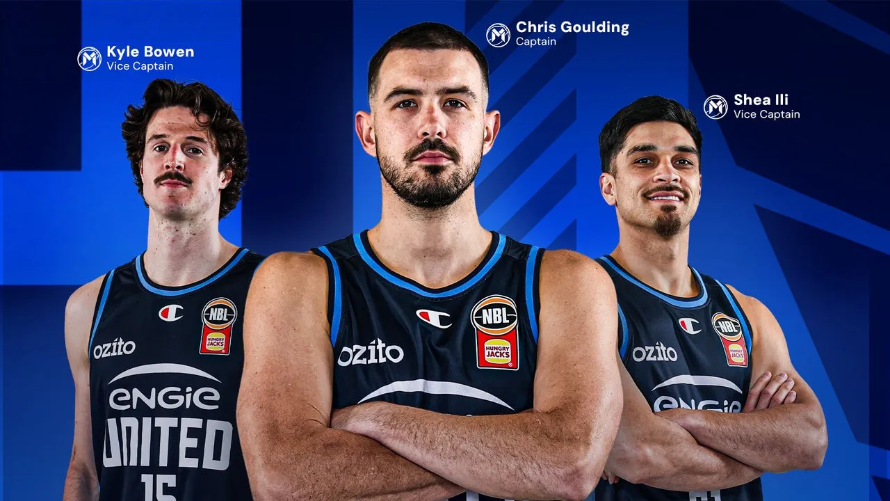 Goulding, Ili, Bowen named as Club Captains for NBL26