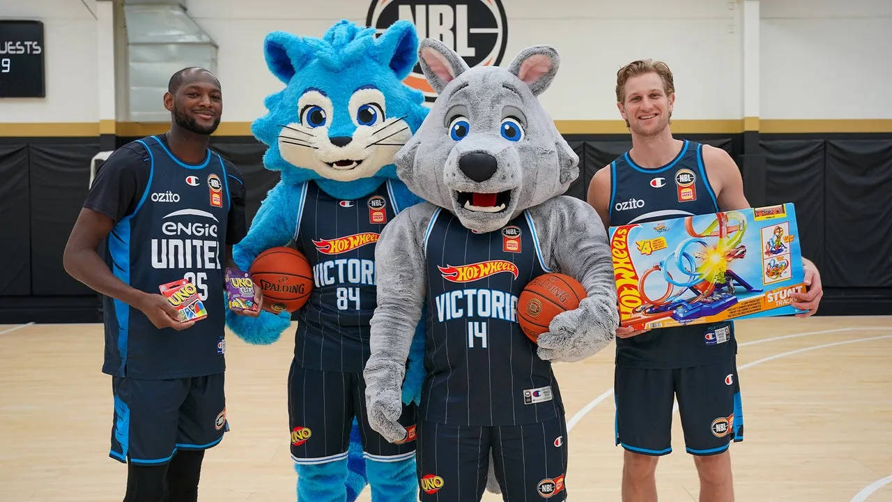 Mattel and Melbourne United extend partnership to bring more play to the court in NBL26