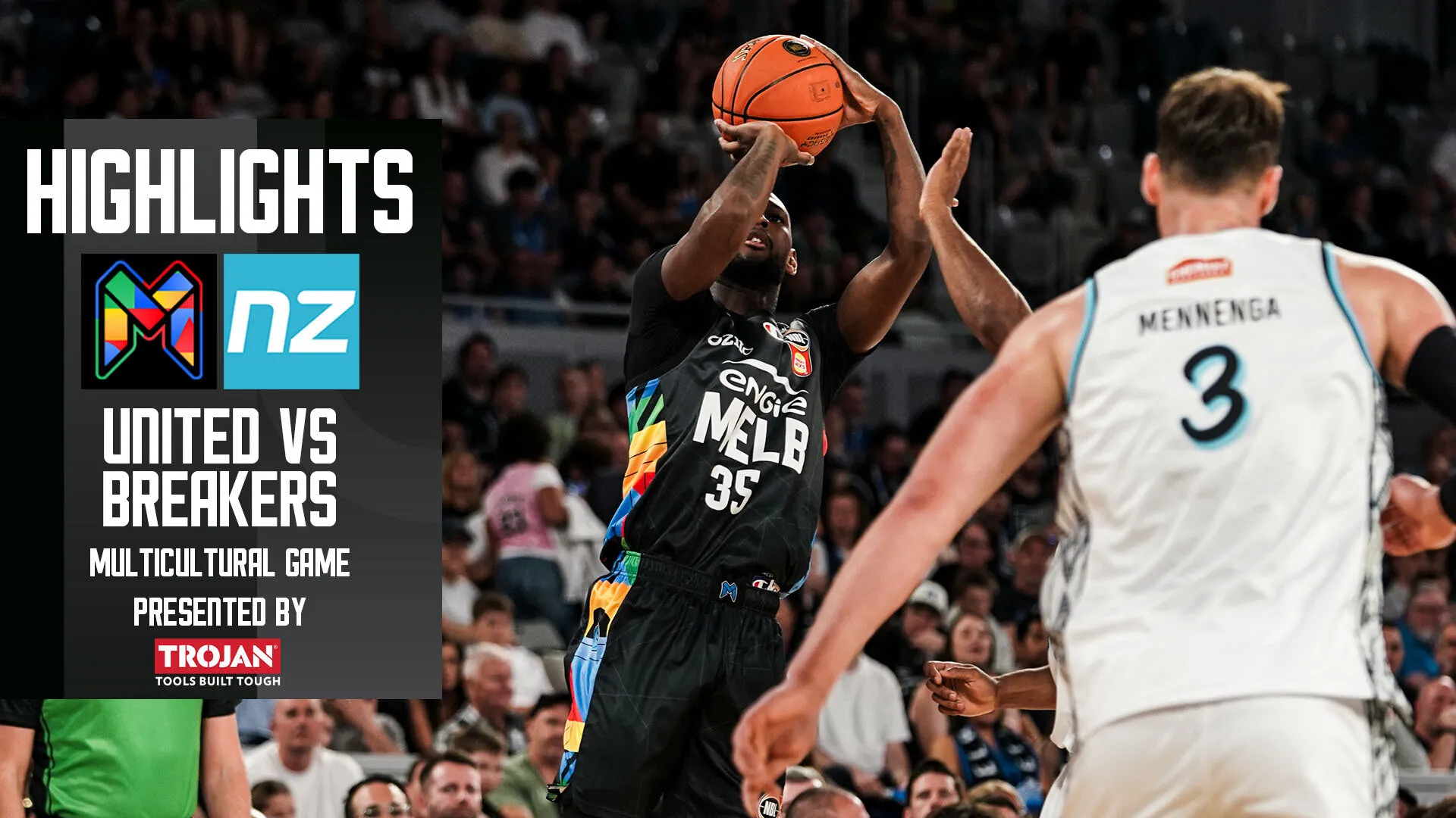 NBL26 Round 5 Highlights - United v Breakers