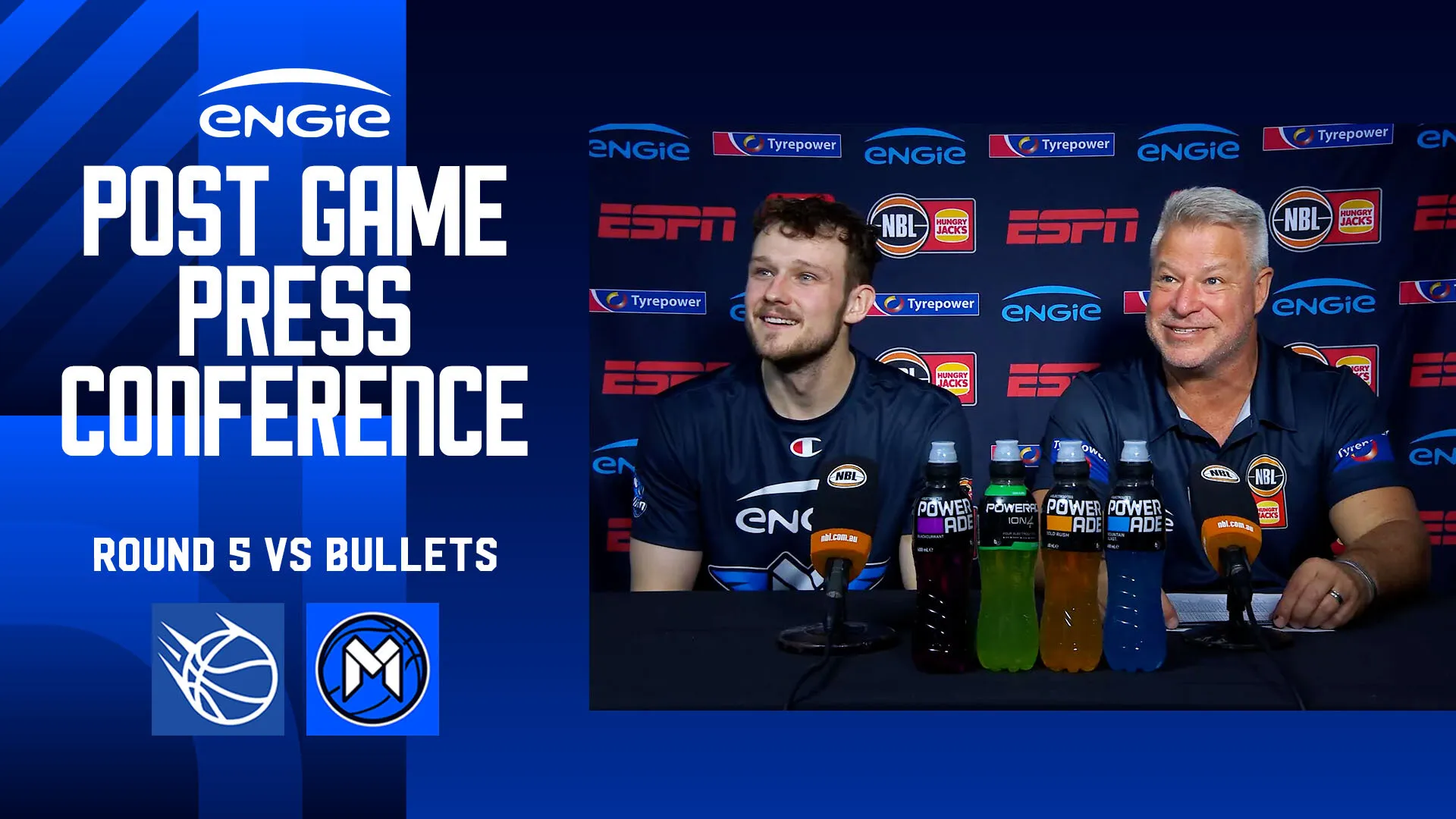 NBL26 Round 5 : Bullets v United - Post-Match Media Conference