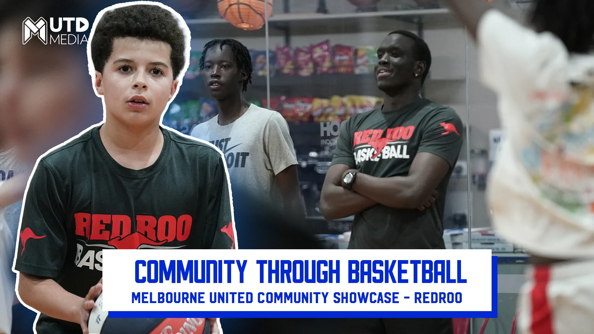 Community through basketball - United connects with Red Roo Sports #nbl