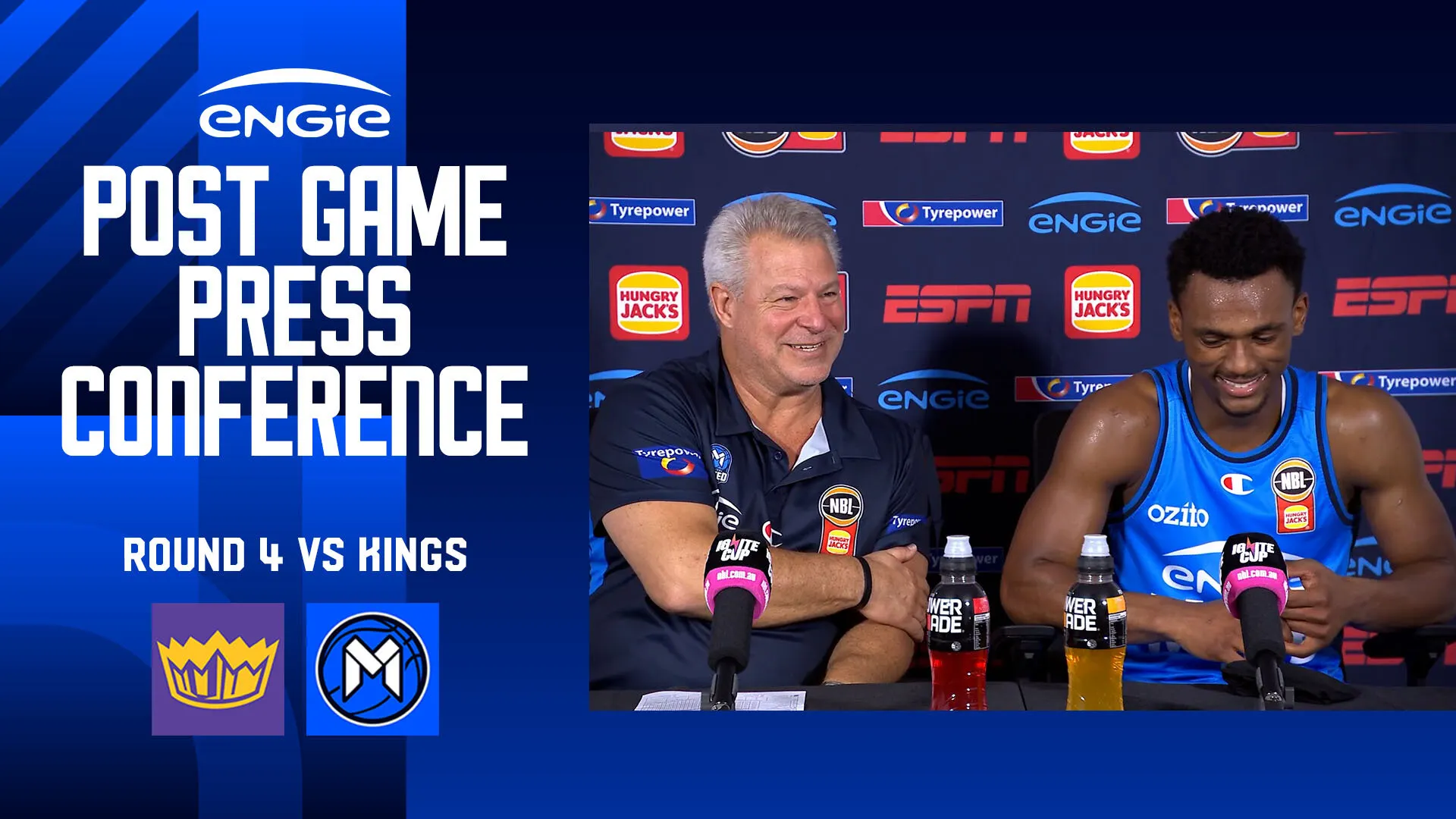 NBL26 Round 4 : Kings v United - Post-Match Media Conference