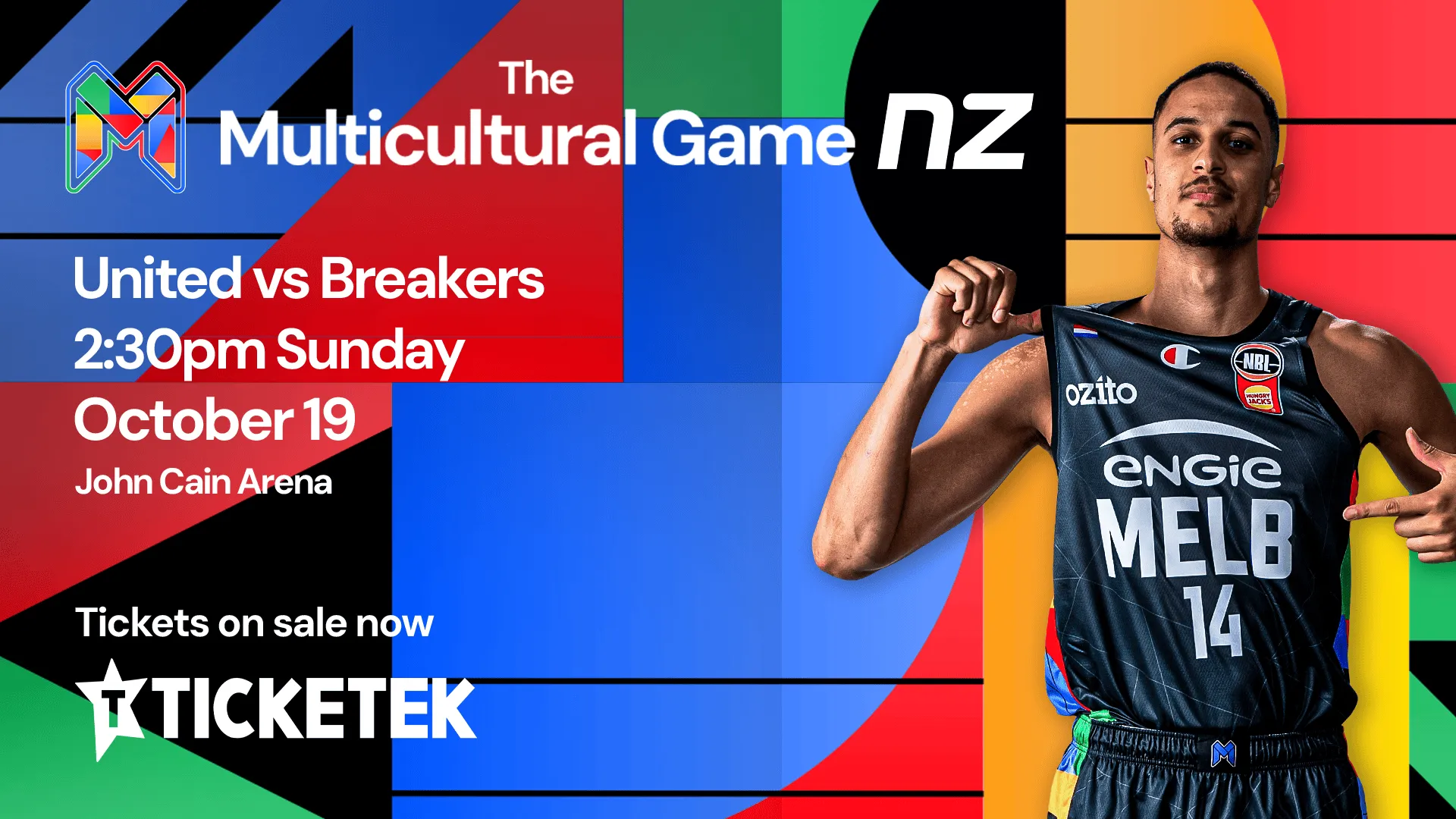 The Multicultural Game is nearly here! Tickets on sale