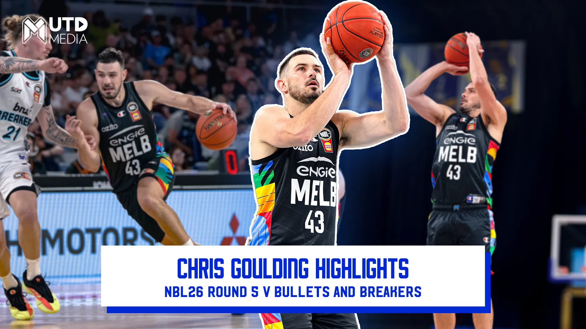 Chris Goulding Highlights - NBL26 Round 5 v Bullets and Breakers