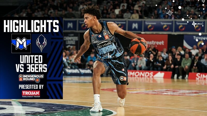 NBL26 Round 6 Highlights - United v 36ers