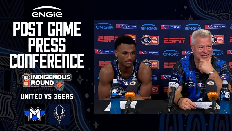 NBL26 Round 6 : United v 36ers - Post-Match Media Conference