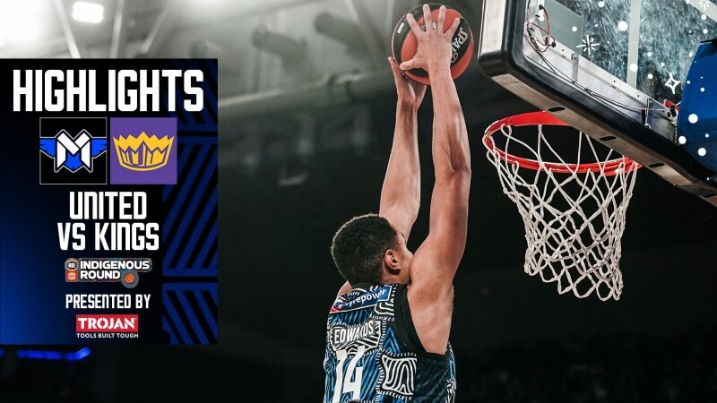 NBL26 Round 7 Highlights - United v Kings