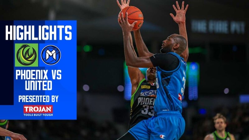 NBL26 Round 8 Highlights - Phoenix v United