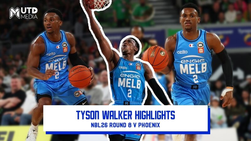 Tyson Walker Highlights - NBL26 Round 8 v Phoenix