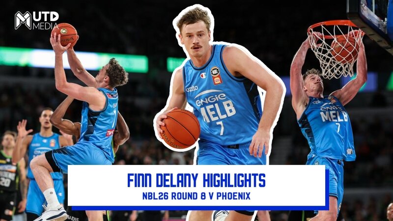 Finn Delany Highlights - NBL26 Round 8 v Phoenix