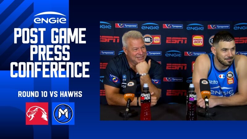 NBL26 Round 10 : Hawks v United - Post-Match Media Conference