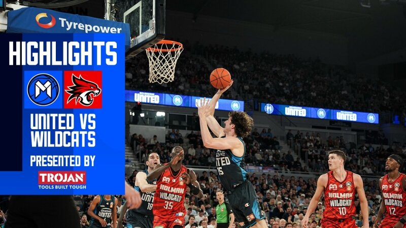 NBL26 Round 10 Highlights - United v Wildcats