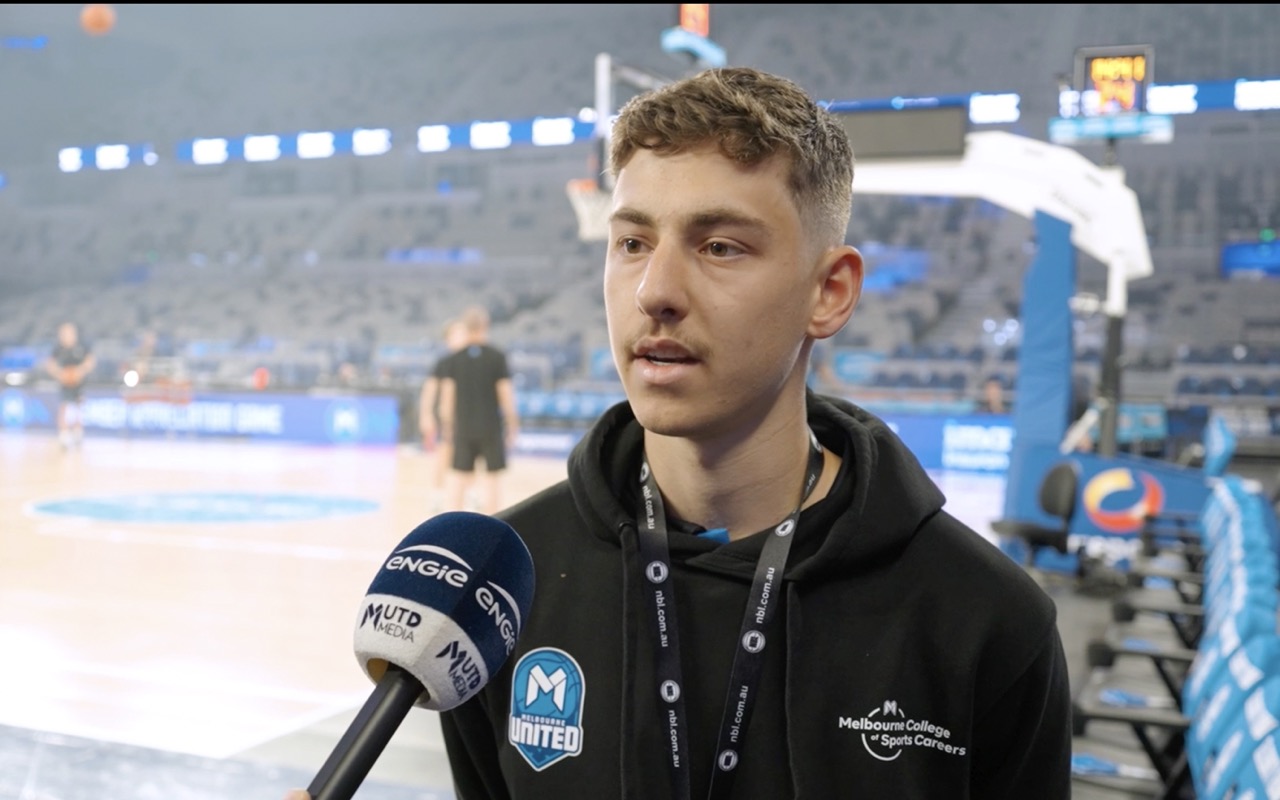 Going behind the scenes through the Melbourne United Sport & Business Program