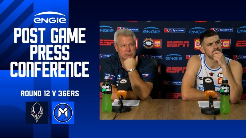 NBL26 Round 12 : 36ers v United - Post-Match Media Conference