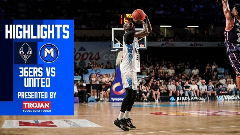 NBL26 Round 12 Highlights - 36ers v United