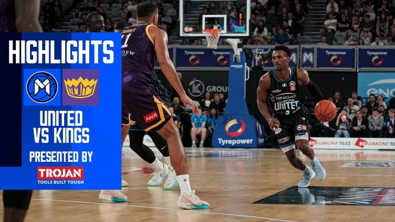 NBL26 Round 12 Highlights - United v Kings