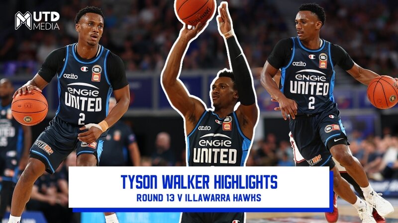 Tyson Walker Highlights - NBL26 Round 13 v Hawks