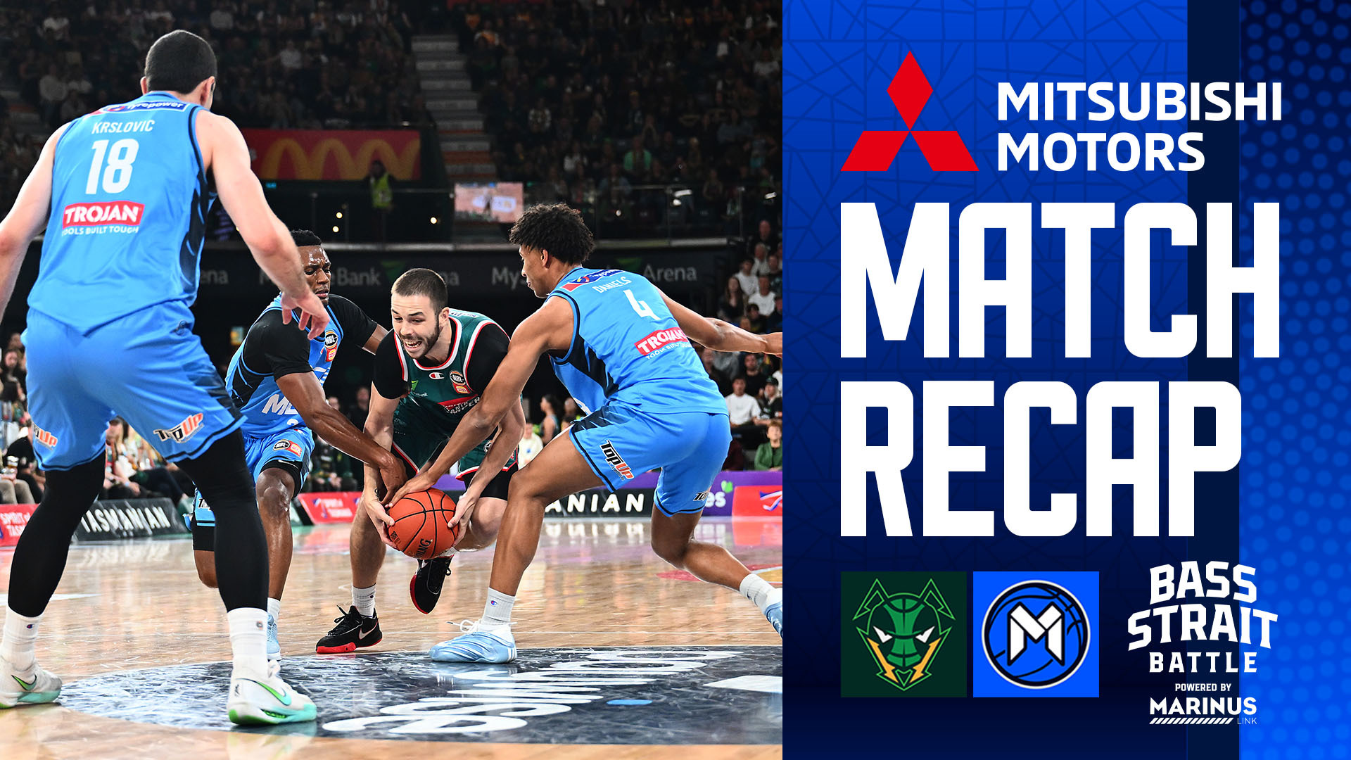 Mitsubishi Match Recap: Hungry Jack’s NBL26 - Round 15 v Tasmania JackJumpers