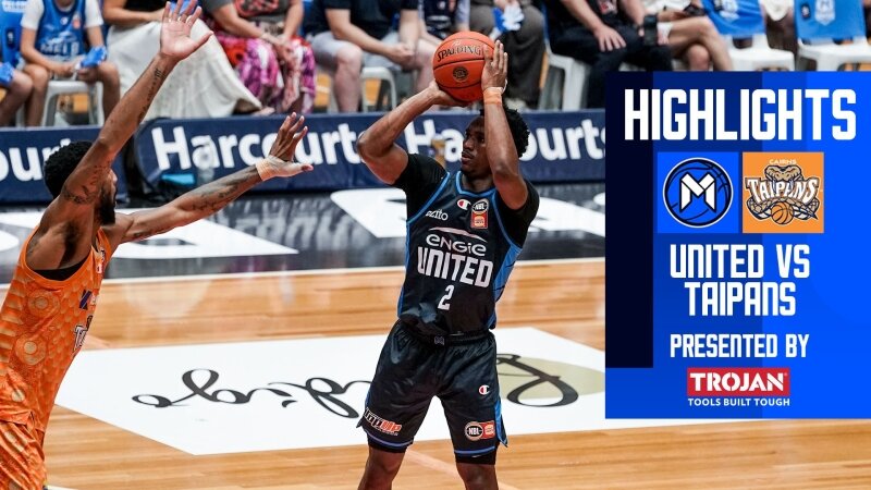 NBL26 Round 16 Highlights - United v Taipans