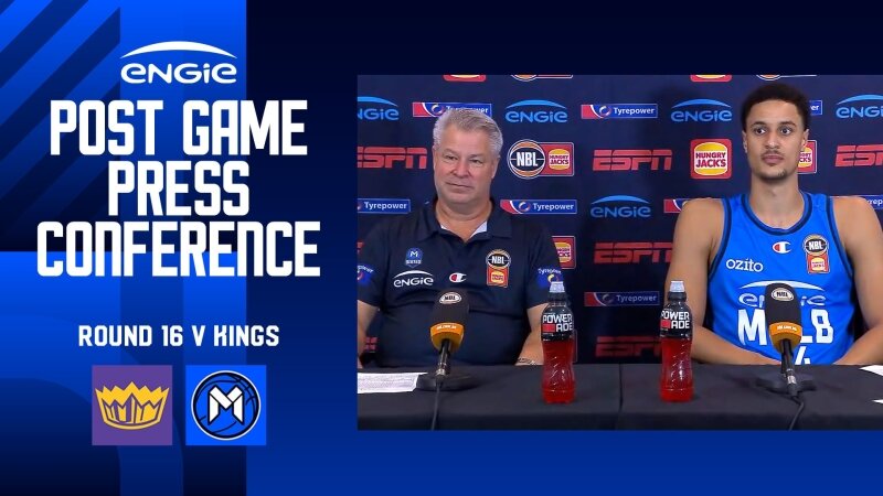 NBL26 Round 16 : Kings v United - Post-Match Media Conference