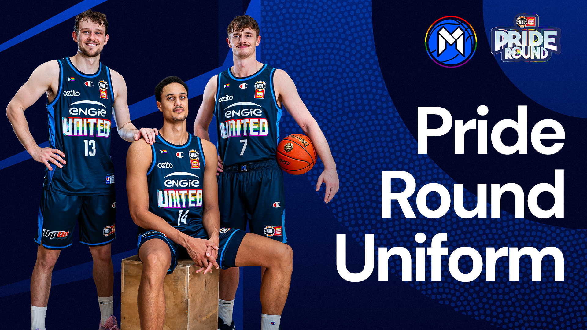 Melbourne United unveil Pride Round uniforms 