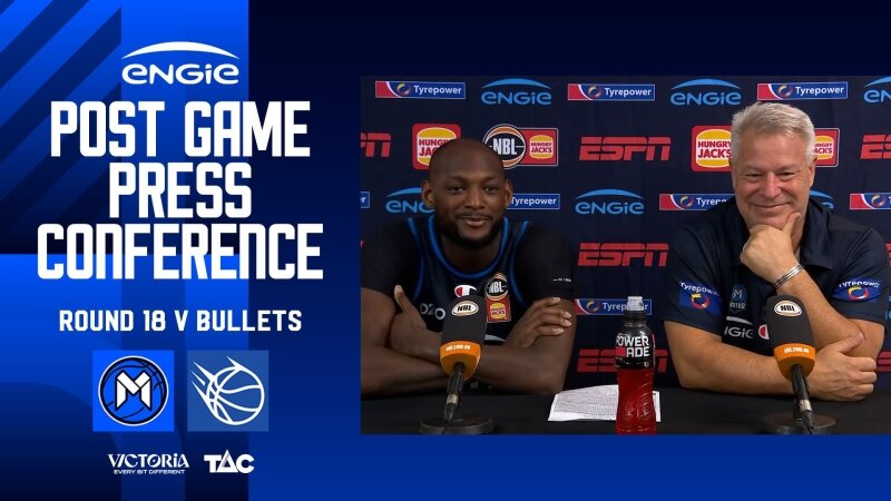 NBL26 Round 18: United v Bullets - Post-Match Media Conference
