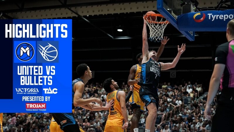 NBL26 Round 18 Highlights - United v Bullets