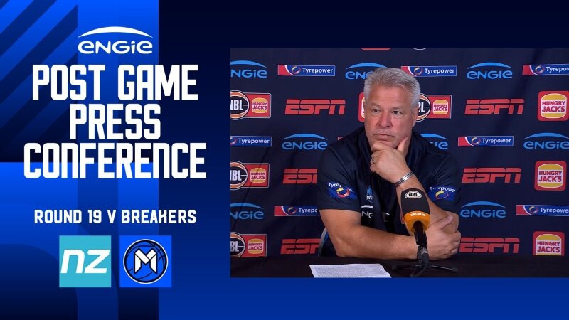 NBL26 Round 19 : Breakers v United - Post-Match Media Conference