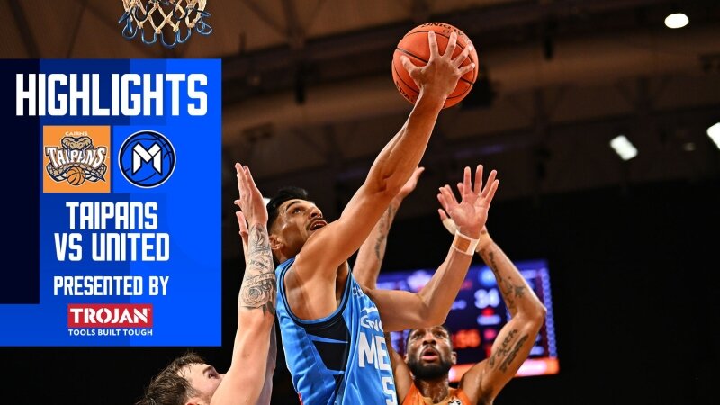 NBL26 Round 21 Highlights - Taipans v United