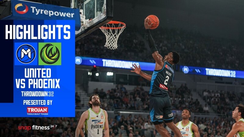 NBL26 Round 22 Highlights - United v Phoenix
