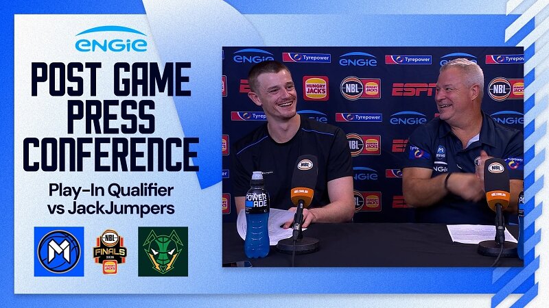 NBL26 Play-In Qualifier: United v JackJumpers - Post-Match Media Conference