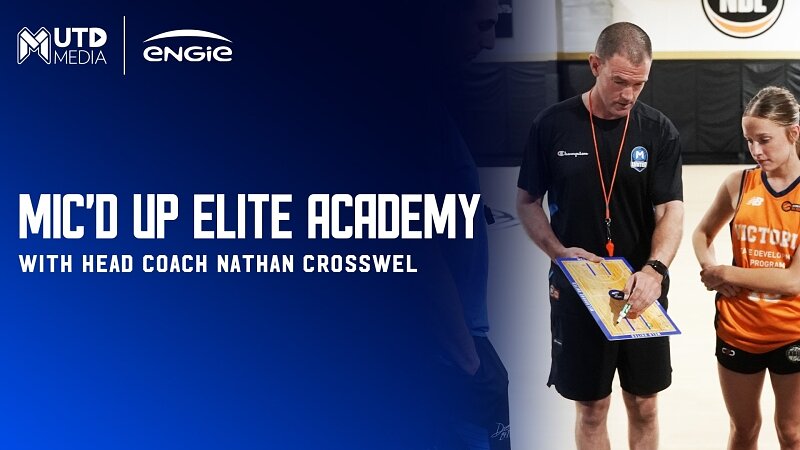 Behind the scenes of our Elite Academy - Mic'd up Head Coach #nbl