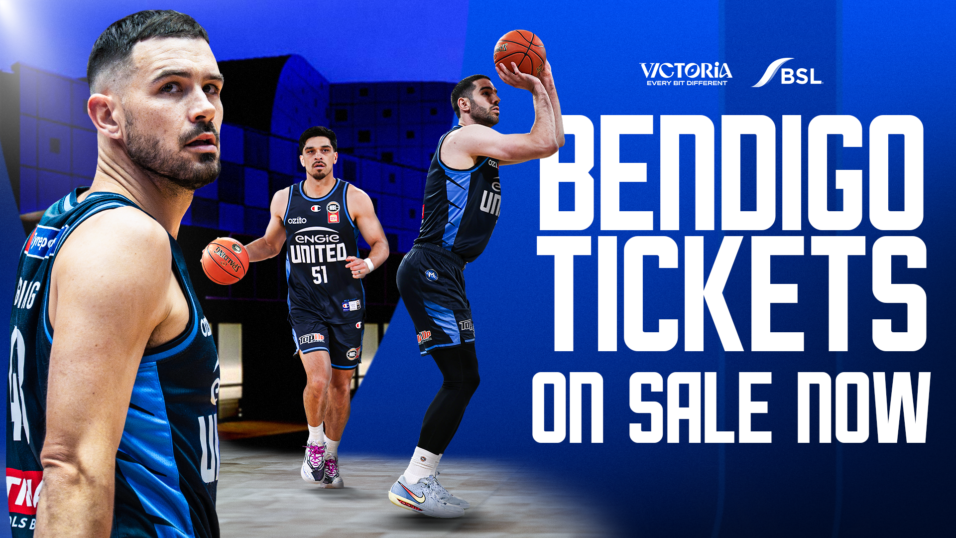 Melbourne United Bendigo Tickets on sale now!