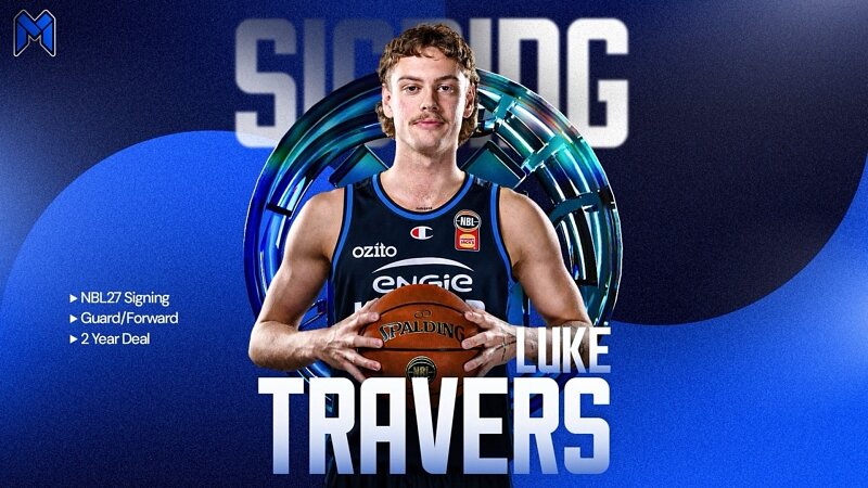 Luke Travers returns to Melbourne United for NBL27!