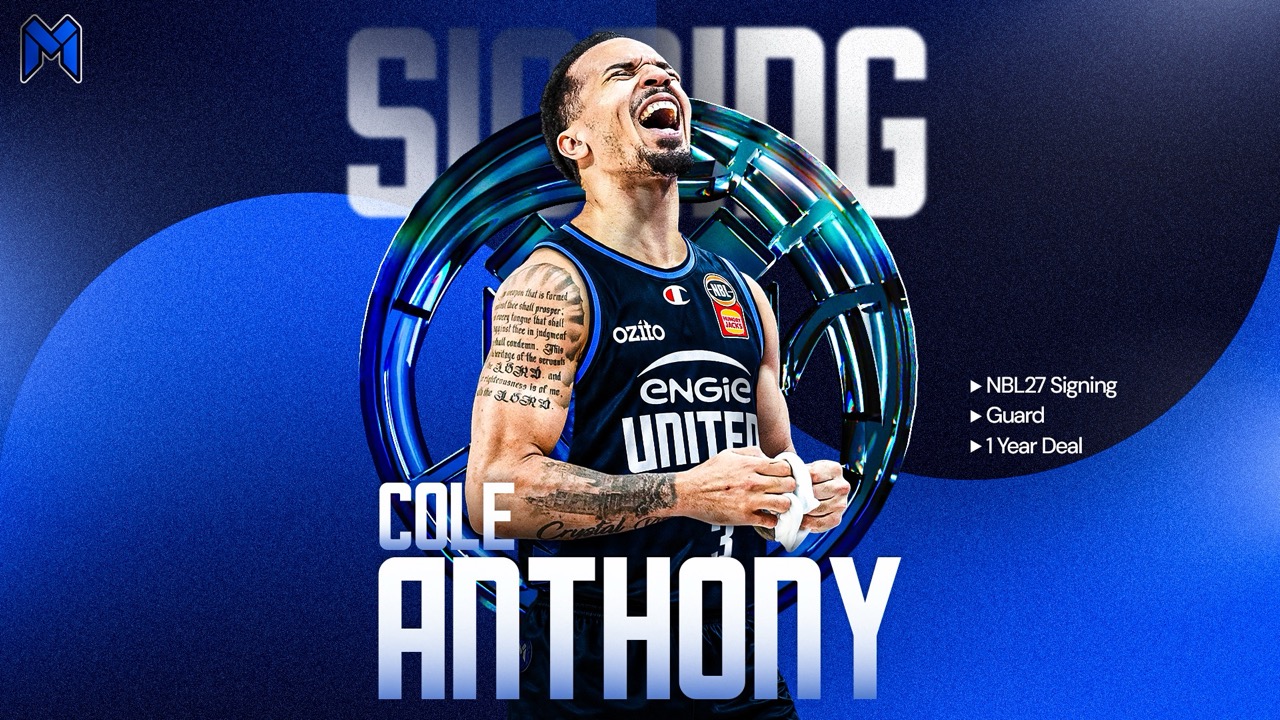 NBA star Cole Anthony signs with Melbourne United