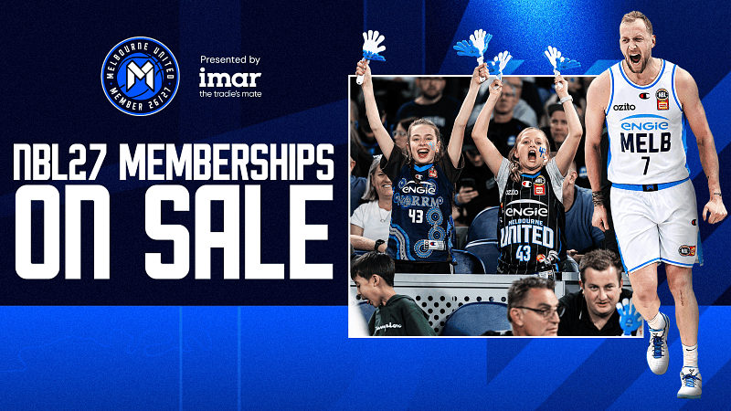 It's more than being a fan - NBL27 Memberships on sale now 🎫🔥