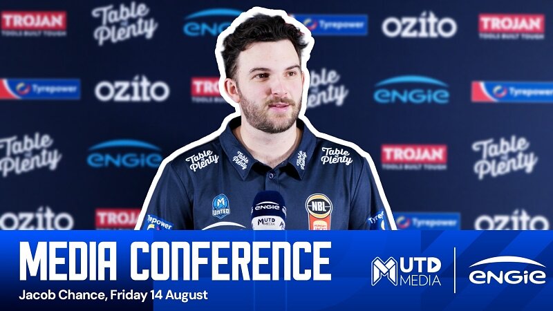 Jacob Chance Media Conference - August 14 #nbl