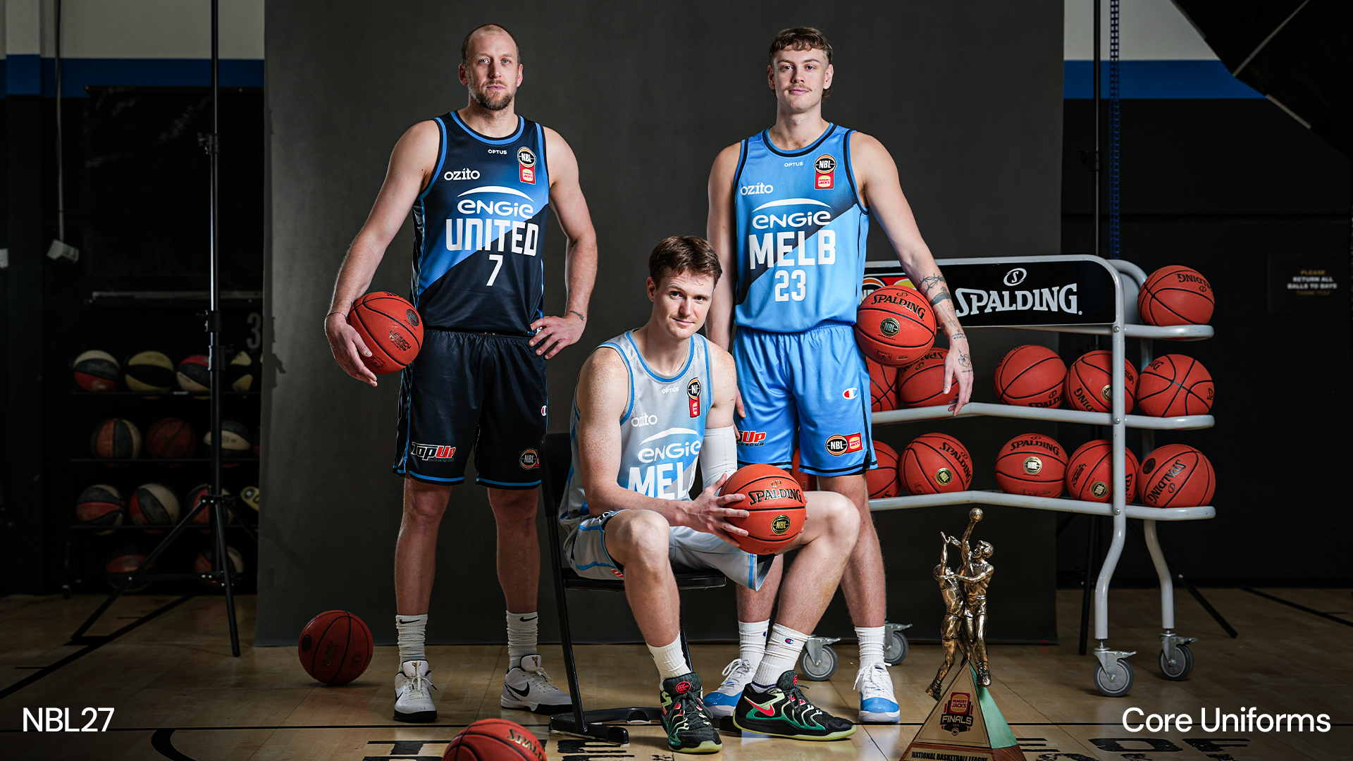 Melbourne United unveil NBL27 uniforms