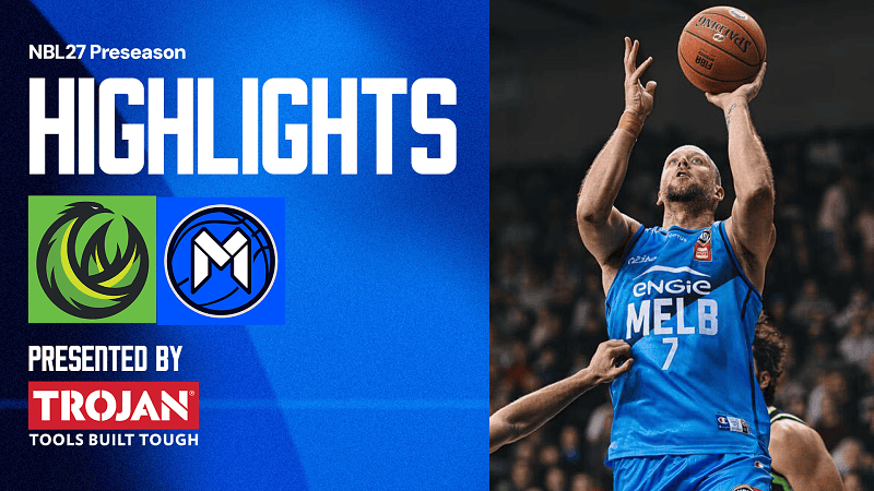 Pre-season Game 2 Highlights v South East Melbourne Phoenix - NBL27