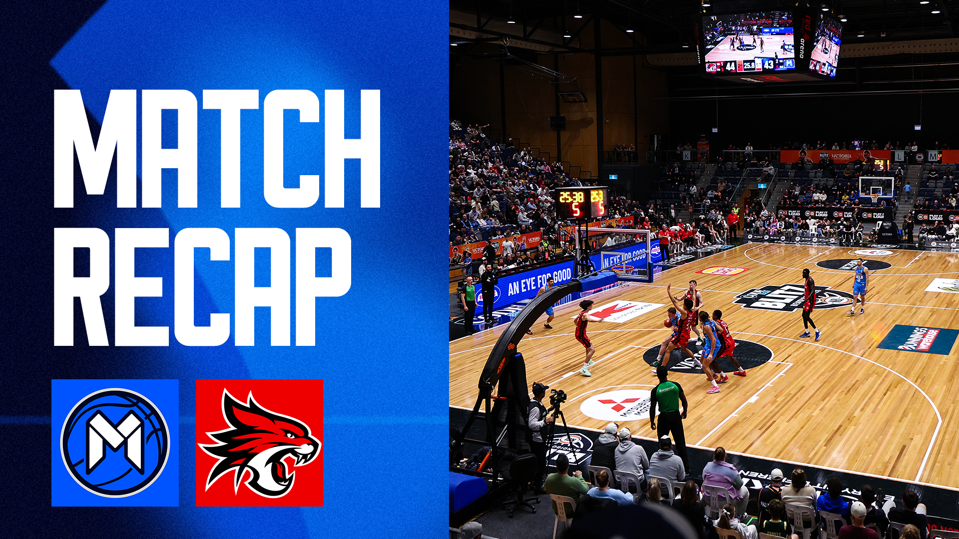 NBL27 Match Recap - CODE Sports Blitz v Perth Wildcats