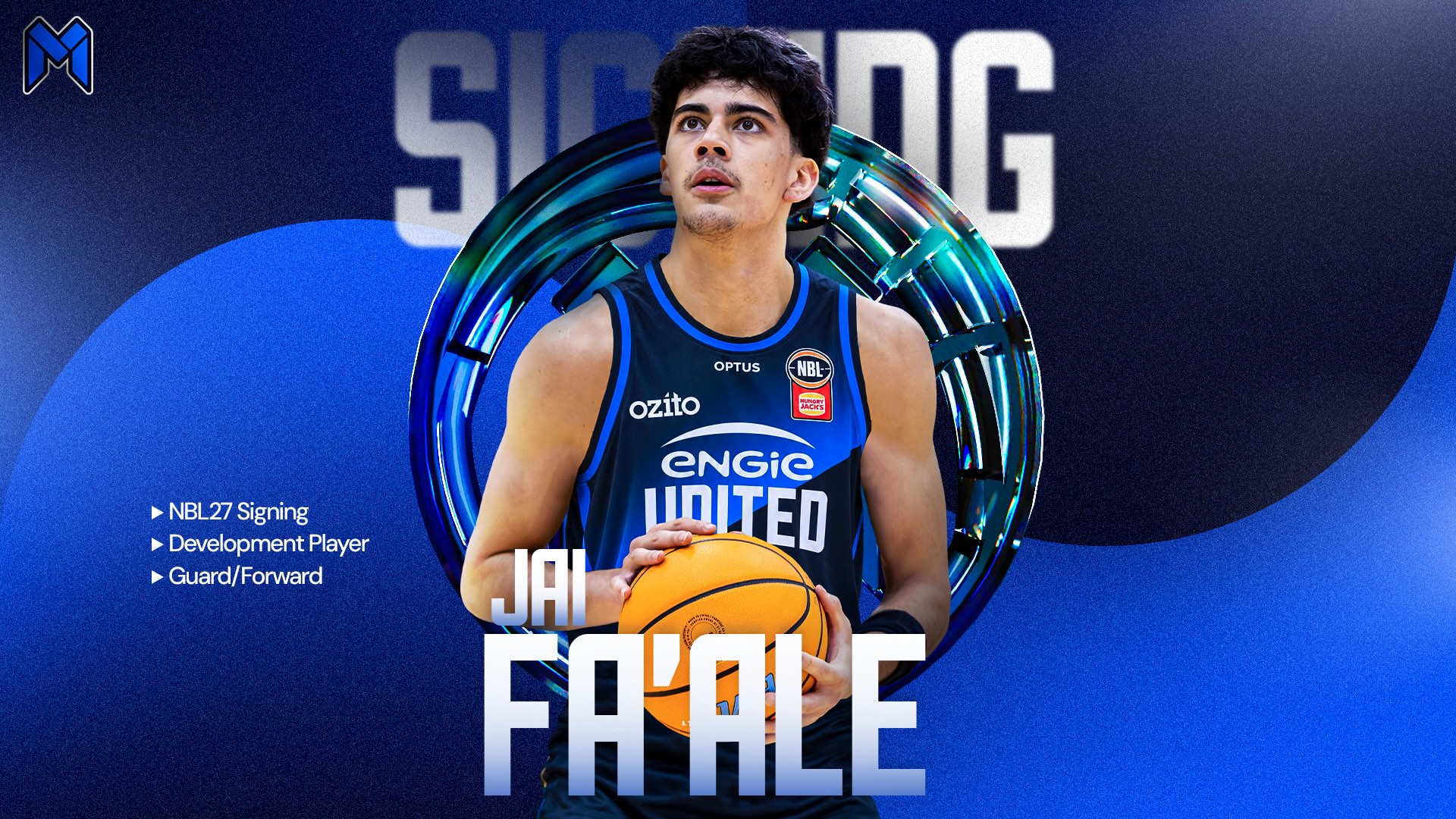 United add Jai Fa’ale as Development Player for NBL27