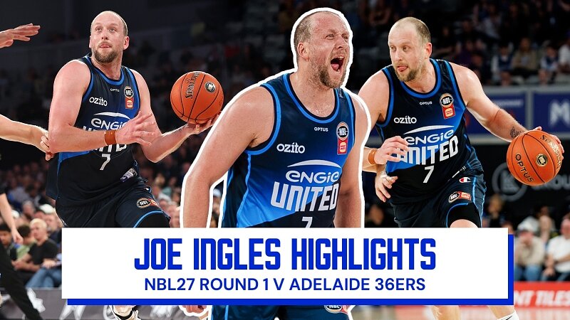 Joe Ingles Highlights - NBL27 Round 1 v 36ers #nbl