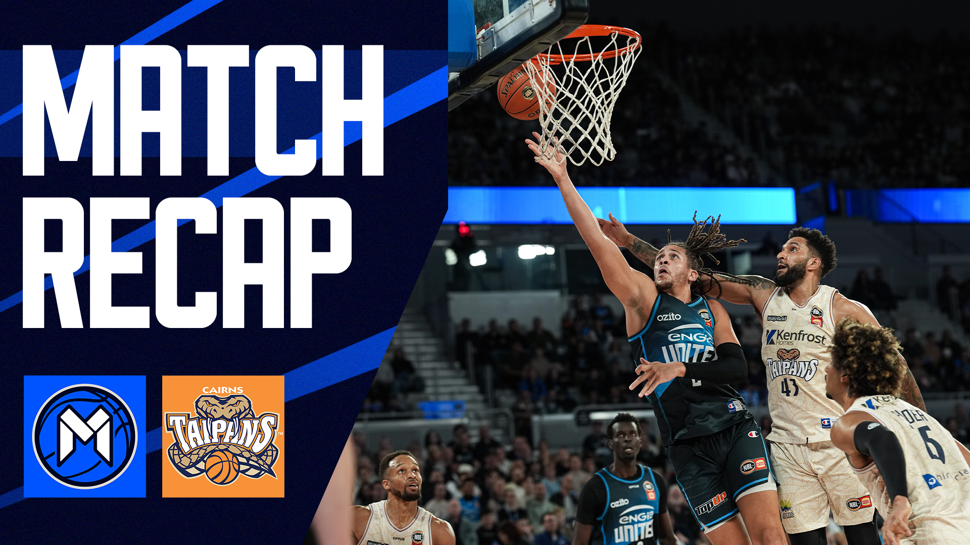 NBL27 Match Recap: Melbourne United vs Cairns Taipans. 3 October 2026.