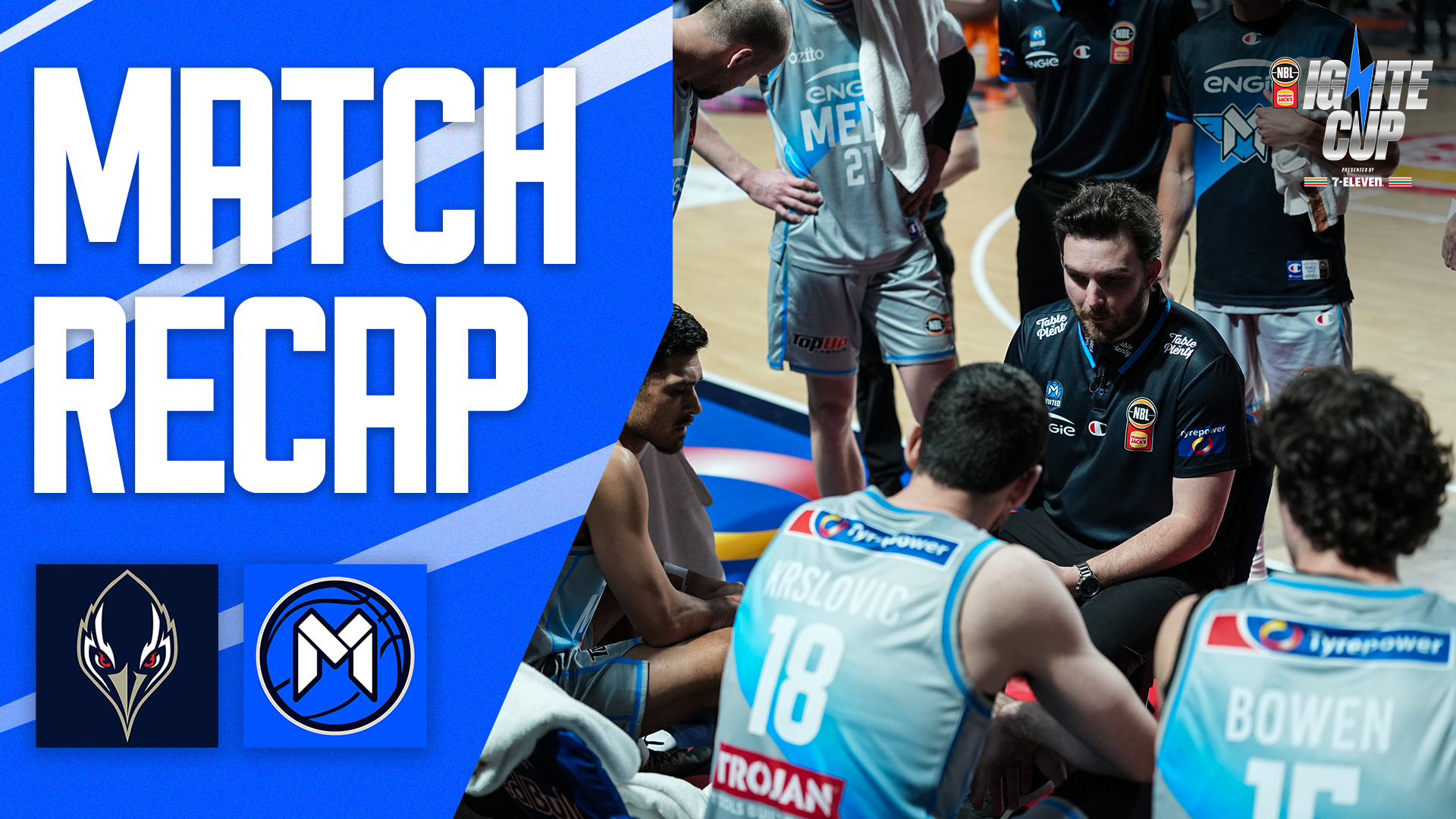 NBL27 Match Recap: Adelaide 36ers vs Melbourne United. 7 October 2026.