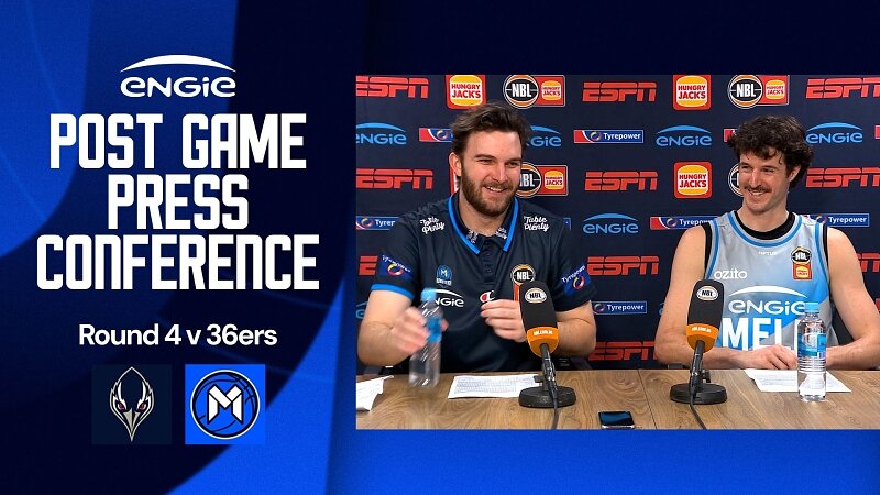 NBL27 Round 4 Post Game Press Conference - 36ers v United